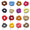 50  Pcs Gold velvet hair ring