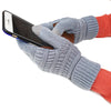 European And American Wool Knitted Turn-over Labeling Touch Screen Gloves