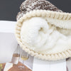 Internet Celebrity Woolen Fleece-lined Thickened Face-looking Small Knitted Toe Cap