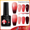 Farbwechselnder Thermo-Gel-Nagellack Winter