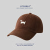 All-match Wide Brim Face-looking Small Peak Cap Hat