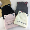 Ear Wool Toe Cap Beanie Hat