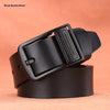 Retro Alloy Pin Buckle Belt Fashion Genuine Leather