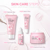 Sakura Skin Care Set 4-piece Set Cleansing Eye Cream Face Cream