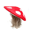 Craft Gift Mushroom Hat With Rope Funny Halloween Easter Hat