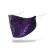 Sequined Cotton Adult Personalized Dustproof And Breathable Washable Mask