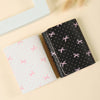 Butterfly-patterned Short Style Three-fold Wallet Multifunction