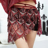 Ladies Tassel Belly Dance Belt Dance Skirt