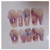 Camellia Series Hand-worn Armor Removable Nail Stickers