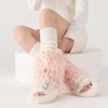 Furry Foot Sock Bunching Socks Thickened Yabi Leg Warmer