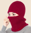 Thickened warm knitted woolen hat