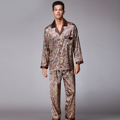 Silk pajamas set