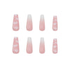 Women's Detachable Long Ballerina Nail Stickers