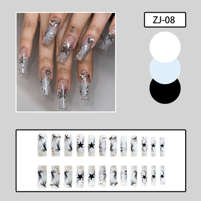 Women's Fashion Rhinestone Patch Nails