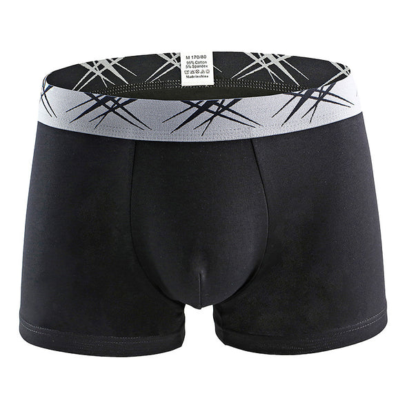 U-konvexe, sexy Boxershorts mit mittlerer Taille für Herren