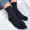 Tube-Socken im College-Stil mit Holzohren im japanischen Stil