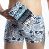 Herren-Boxershorts mit mittlerer Taille, atmungsaktive Jugend-Boxerunterwäsche