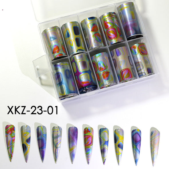 Fashion Creative Nail Art Star Sticker