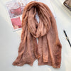 Retro Fashion Cotton And Linen Scarf For Women