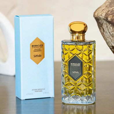 Sefralls Azure Miracle Parfüm Kölnisch Wasser Duft Vielseitig und langanhaltend Frische Romantische Luxusparfums Lebendiges Parfüm