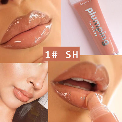 Wet Cherry Gloss Plumping Lipgloss Lip Plumper Makeup Großer Lipgloss Feuchtigkeitscreme Plump Volume Shiny Vitamin E Mineralöl