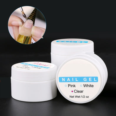 Nail art phototherapy gel extension gel nail gel crystal