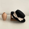 Bow Japanese Style British Style Western Style French Retro Flat-brimmed Cap