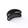 Korean style simple versatile grip sanding hollow curved hair catch half catch ponytail clip bath hairpin card