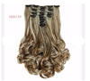 Wig, Euramerican popular ladies 18 card 8 piece long roll, big wave, no trace hair receiving.