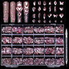 Manicure 24 Grid Diamond Jewelry Suit