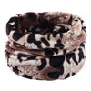 Warm Short Velvet Double-layer Knitted Scarf