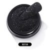 Nail Art Woolen Powder Starlight Black Gauze Sugar Powder Nail Art Accessories