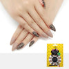 24 fertige Nagelflicken