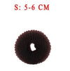 Foreign trade hair accessories manufacturers wholesale New donut flower taro hairdressing tools Variety balls head hair