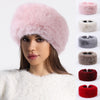 Fur Ball Woolen Cap Autumn And Winter Imitation Fur Thickened Hat