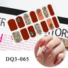 Nail Art Farbe Nagel Aufkleber Einfache Mode