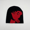 European And American Jacquard Portrait Series Brimless Knitted Hat