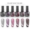 Laser Cat Eye Gel Nail Polish Manicure Crystal Diamond In The Debris Cat Eye Gel Polish