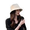 Spring And Summer New Style Fisherman Hat Women's Solid Color Light Board Leisure