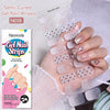 Японський стиль Nail Beauty Gel Stickers Напівтвердий французький гель