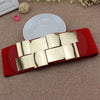 Metal Buckle Accessories Waist Seal Female Elastic Waistband