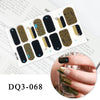 Nail Art Farbe Nagel Aufkleber Einfache Mode