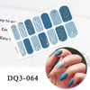 Nail Art Farbe Nagel Aufkleber Einfache Mode