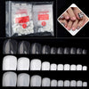 500 Pieces Of Transparent Natural White Toenails