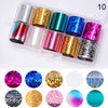 Color Laser Transfer Paper 50 Nail Star Stickers 10 Color Mixed Package