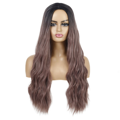 European And American Female Wigs, Wavy Curly Hair, Ladies Wig Head