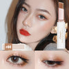 Тіні для повік Lazy Eyeshadow Stick Stereo Gradient Shimmer Double Color Eye Shadow Pen Водостійкі Тіні для повік, які легко наносити