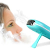 Planting false eyelashes blow dryer