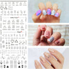 Geometrische DIY Art Nagellack-Aufkleber