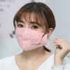 Face mask female autumn and winter models dust and fog